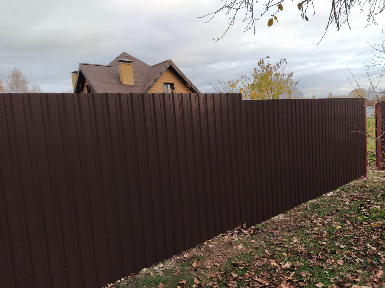 Фото заборов | Видеоотзывы о компании Тверские заборы