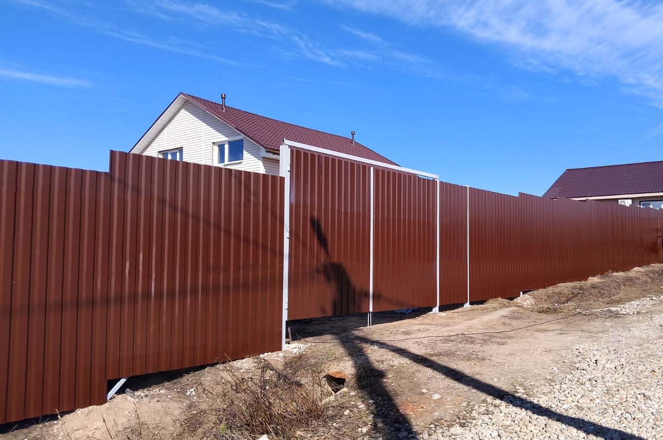 Фото заборов | Видеоотзывы о компании Тверские заборы